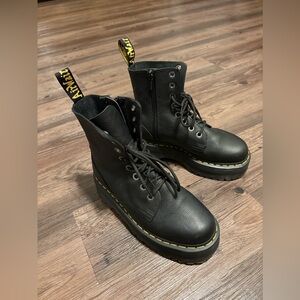 Dr. Martens Black Combat Boots